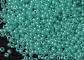 Бисер Чехия круглый 10/0 50г 17958 бирюзовый