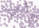 Бисер Япония круглый 11/0 10г 0039F светлый танзанит матовый, серебряная линия внутри